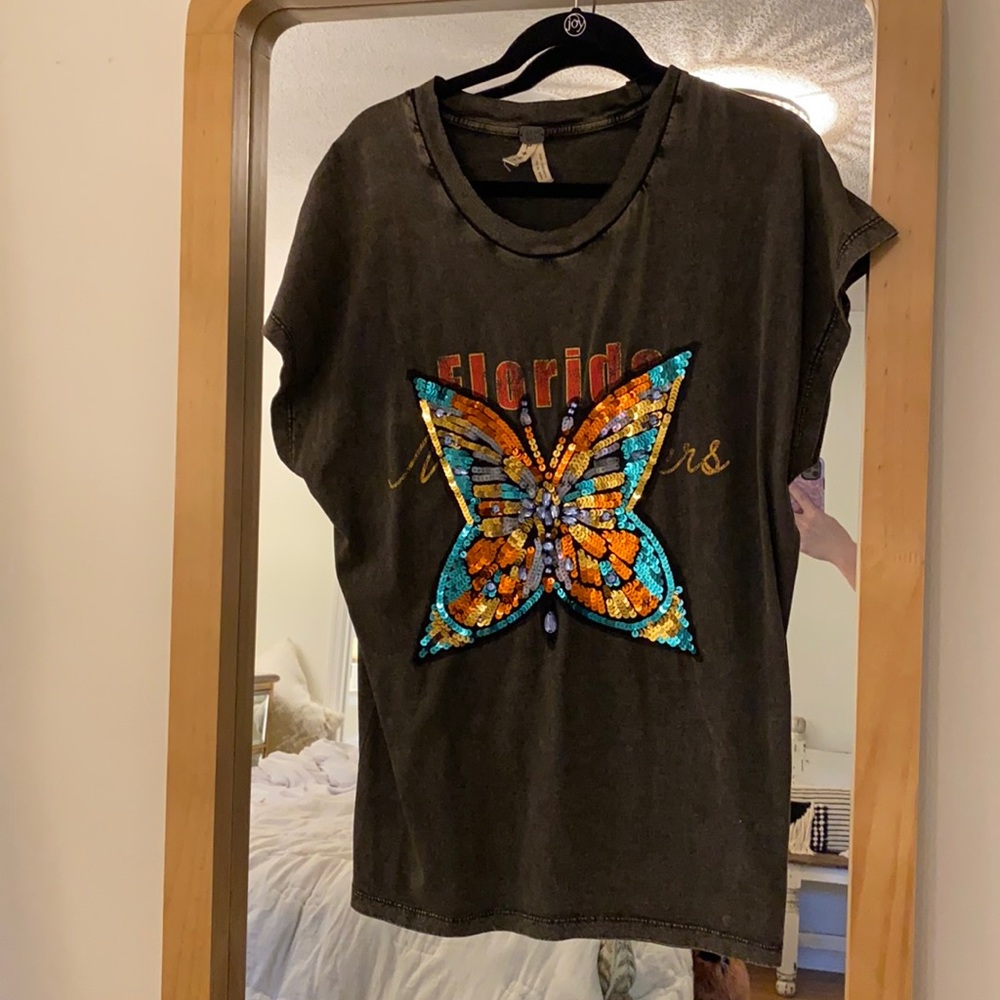 Free people graphic tee